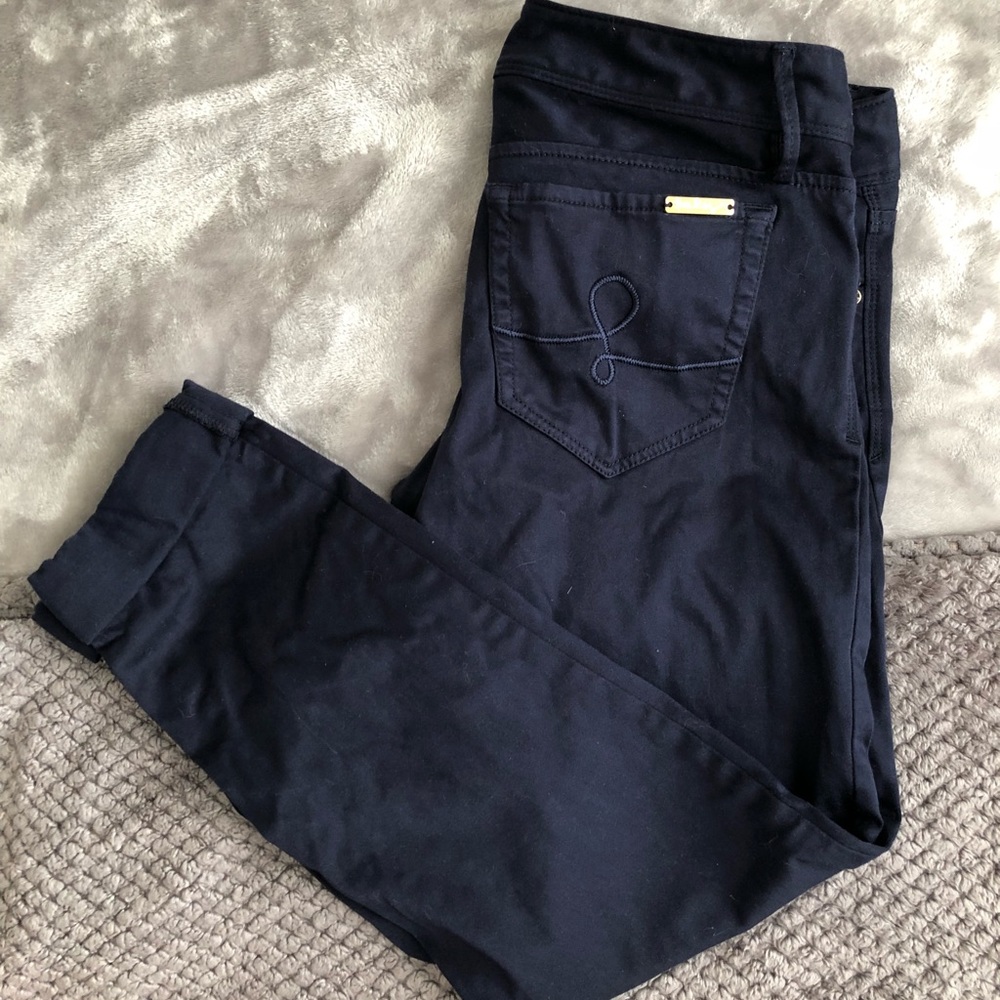 Lilly Pulitzer Worth Skinny Jeans in Midnight Navy